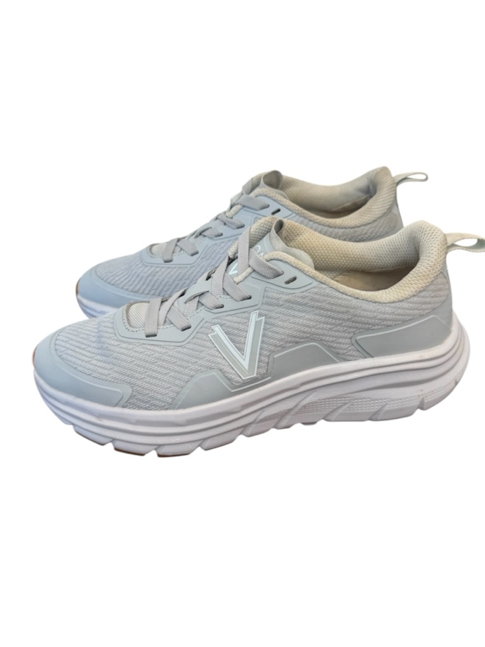 Women’s Vionic Walk Max Light Blue Sneakers Size 9.5 Wide Walking Shoe